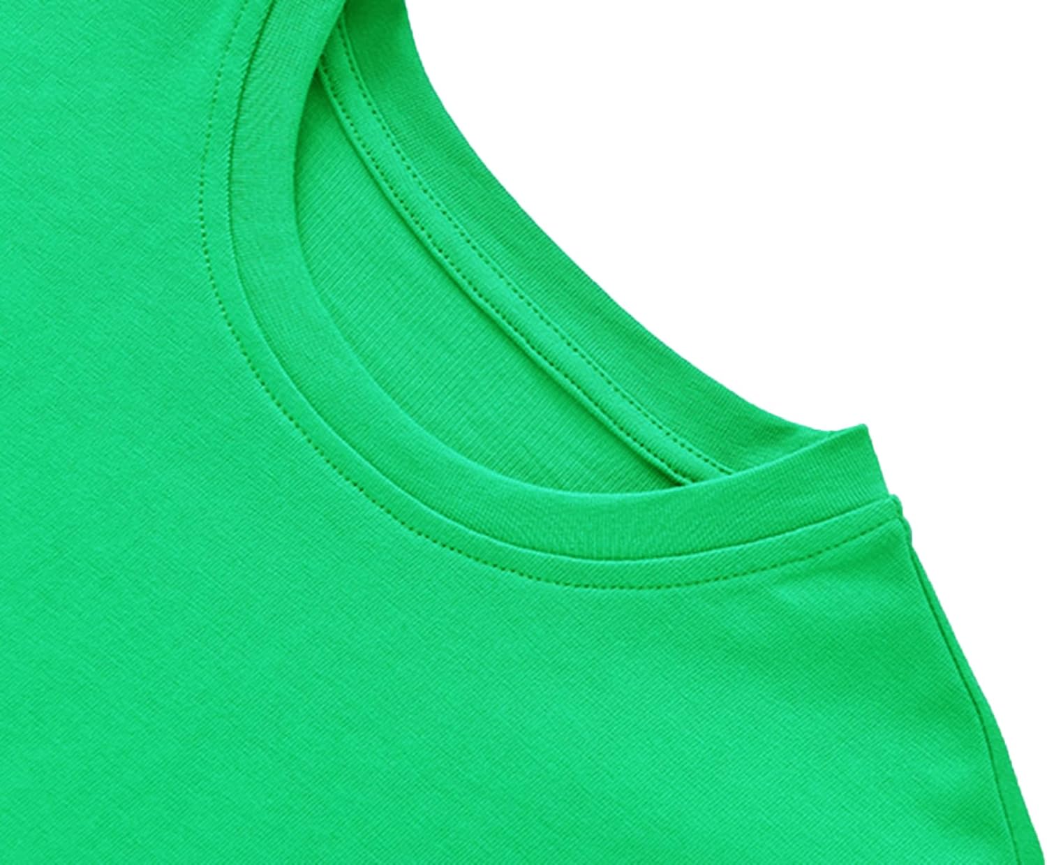 Kids St. Patrick's Day Shirts Boys Girls Unisex Irish Clover Long Sleeve T-Shirt Toddler Green Tee Cotton Tops 1-7T - Image 5