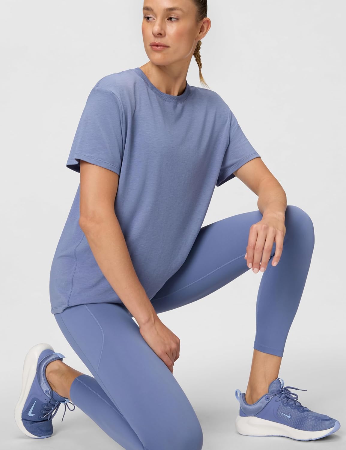 Nike Women's One Relaxed Dri-FIT Short-Sleeve Top - Image 5