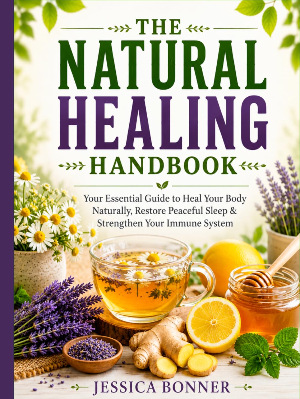 The Natural Healing Handbook: Your Essential Guide to Heal Your Body Naturally, Restore Peaceful Sleep & Strengthen Your Immune System