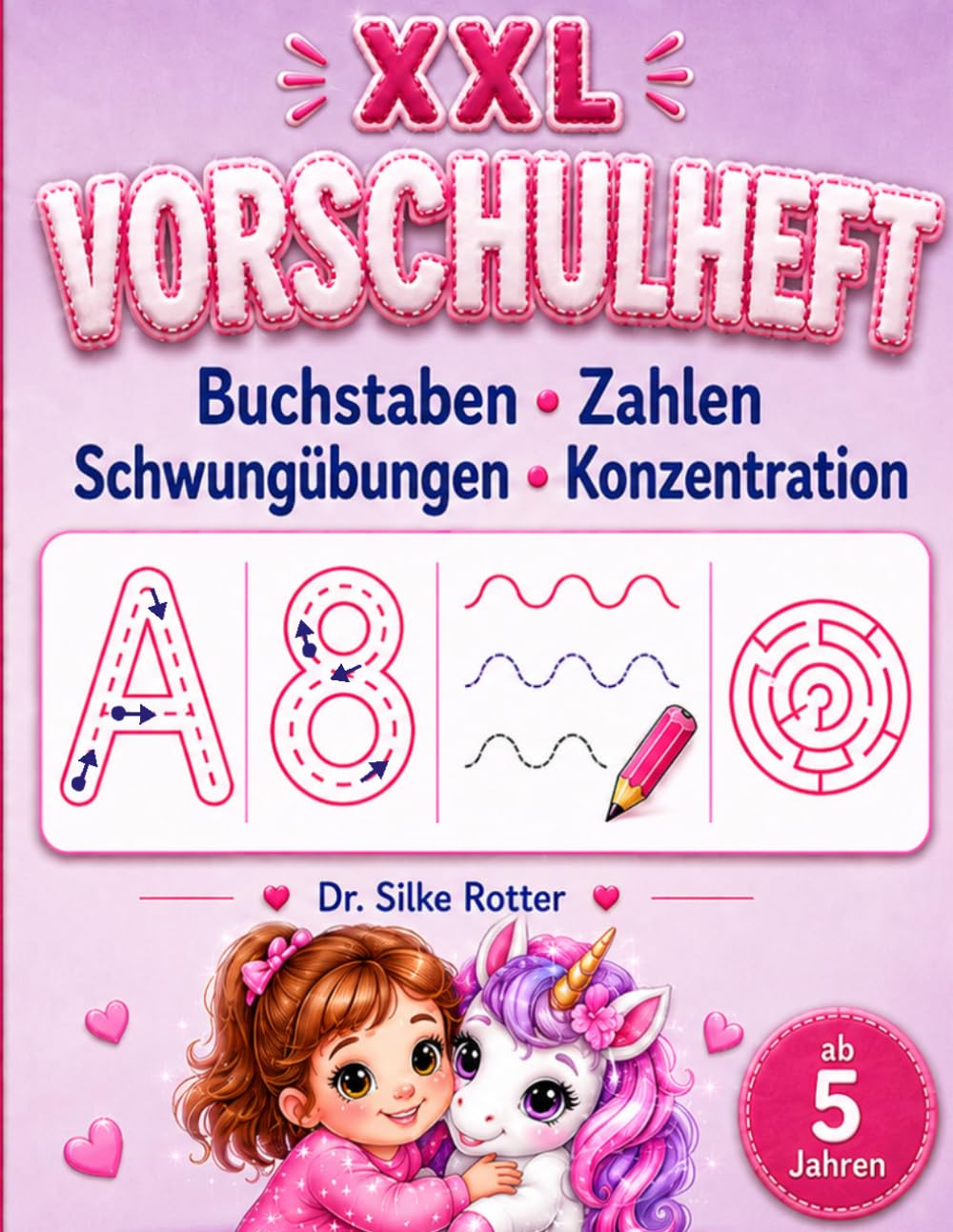 Mein Vorschulheft mit Melina & Luna: Von ersten Schwungübungen, Zahlen, Buchstaben und Lauten bis zu kniffliger Logik