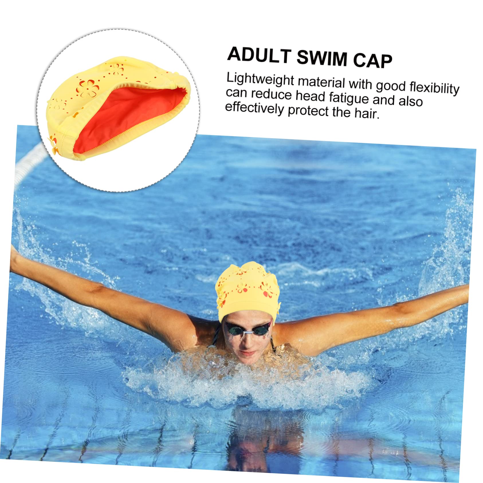 3 Uds Protección para Los Oídos Gorro De Natación para Adultos Gorro De Natación Gorro De Natación para Niños Gorro De Natación De Moda Gorros De Natación para Niños Gorro De Baño