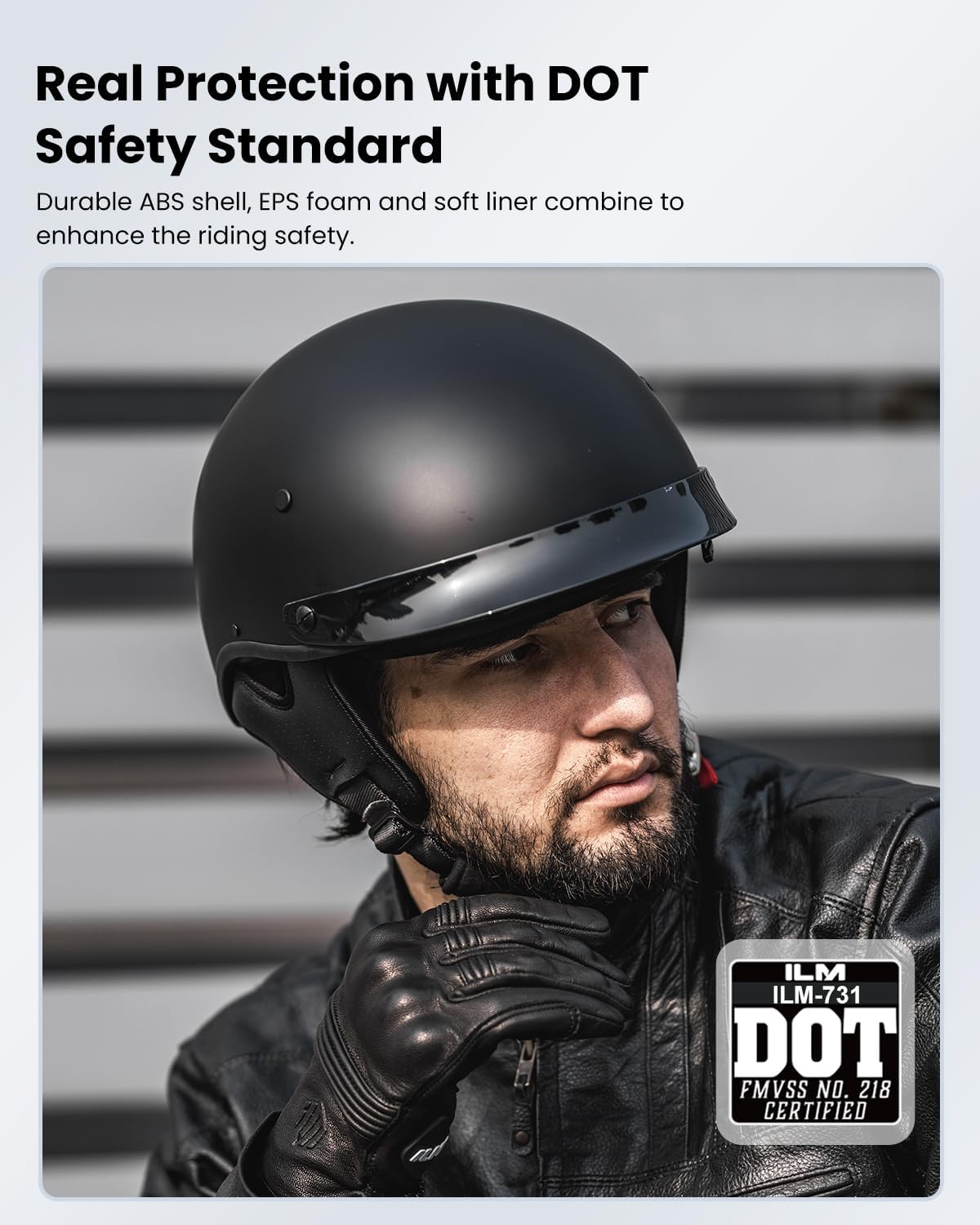 Matte Black Speed And Strength Half Helmet Speed And Strength