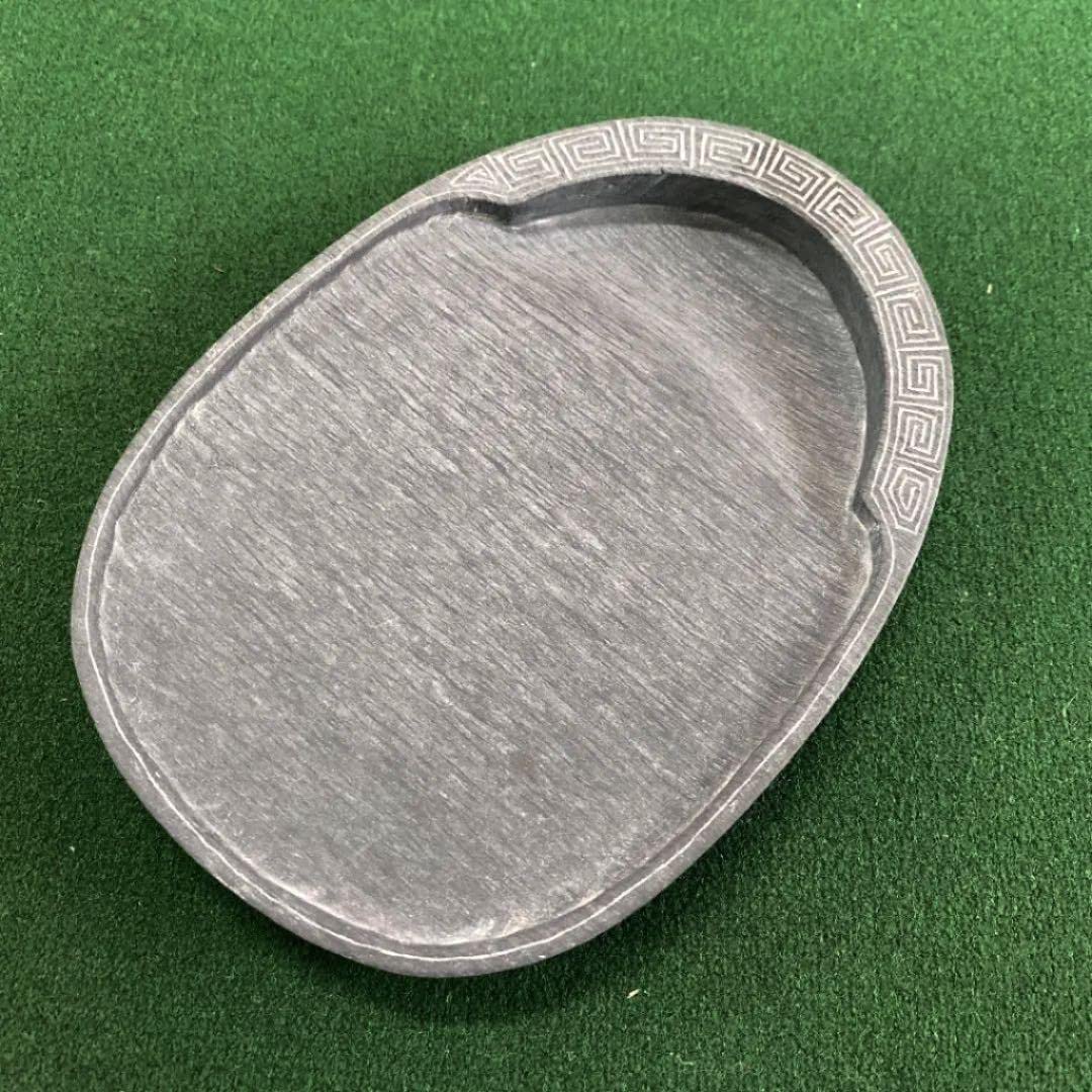 Amazon.co.jp: 中国 硯 古硯 羅門硯 15×11×2.1cm 唐物 書道 古物 