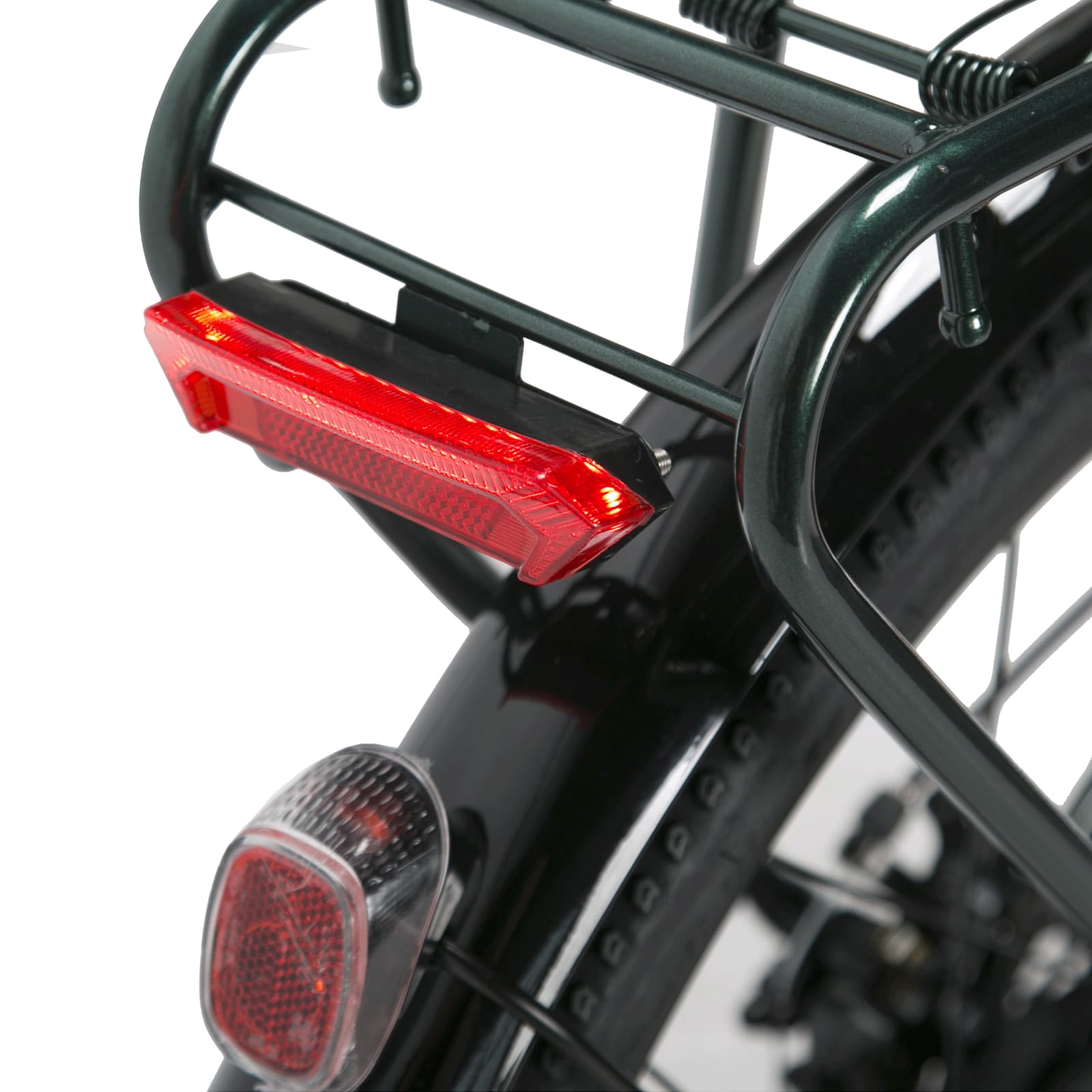 cysum 250W Vélo électrique Urbain Femme, 26" Ville Ebike 7 Vitesses, Banlieue City Electric Bicycle Classique, Pédalage Assisté, Batterie 36V 10Ah, Portée 60-80km, Frein à Disque