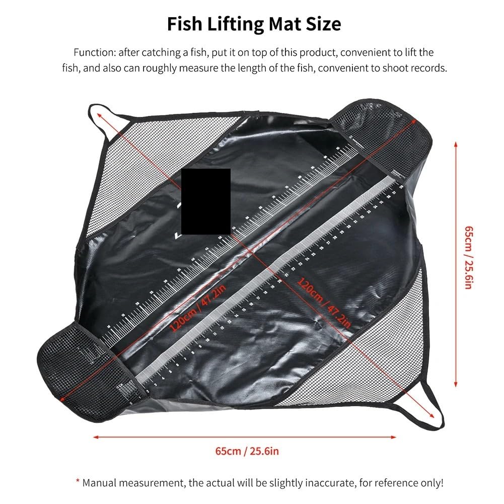 Tapis De RéCeption Carpe Sac de pêche en bandoulière, tapis d'atterrissage, mesure la longueur du poisson, pesée, balance numérique, protection, décrochage voyage, outil
