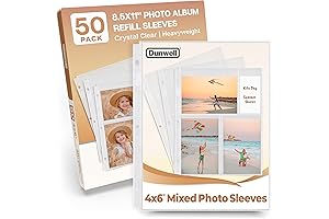 Dunwell 3-Ring Binder Photo Album for 4x6 Photos
