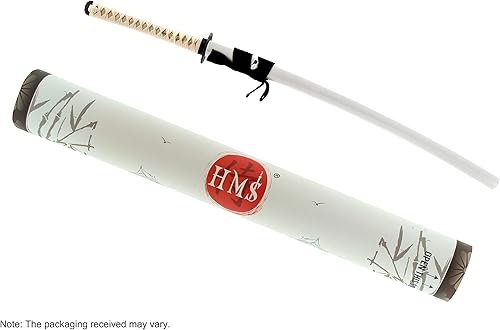 Miniatura 5 de Handmade Sword – Espada Samurai Katana, práctica, forjada a mano, acero al carbono 1045, templada al calor / arcilla, enredadera completa, afilada,