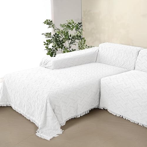 Rose Home Fashion - Cubiertas de sofá de sala seccional, 2 piezas en forma de L, fundas de sofá seccionales, fundas de sofá para sofá seccional