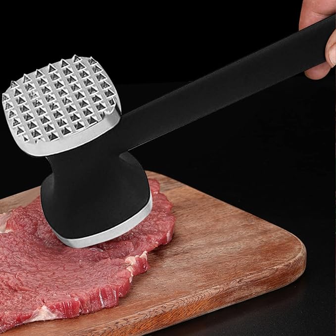 Ablandador de Carne Manual Doble Cara con Mango Ergonómico miniatura 4
