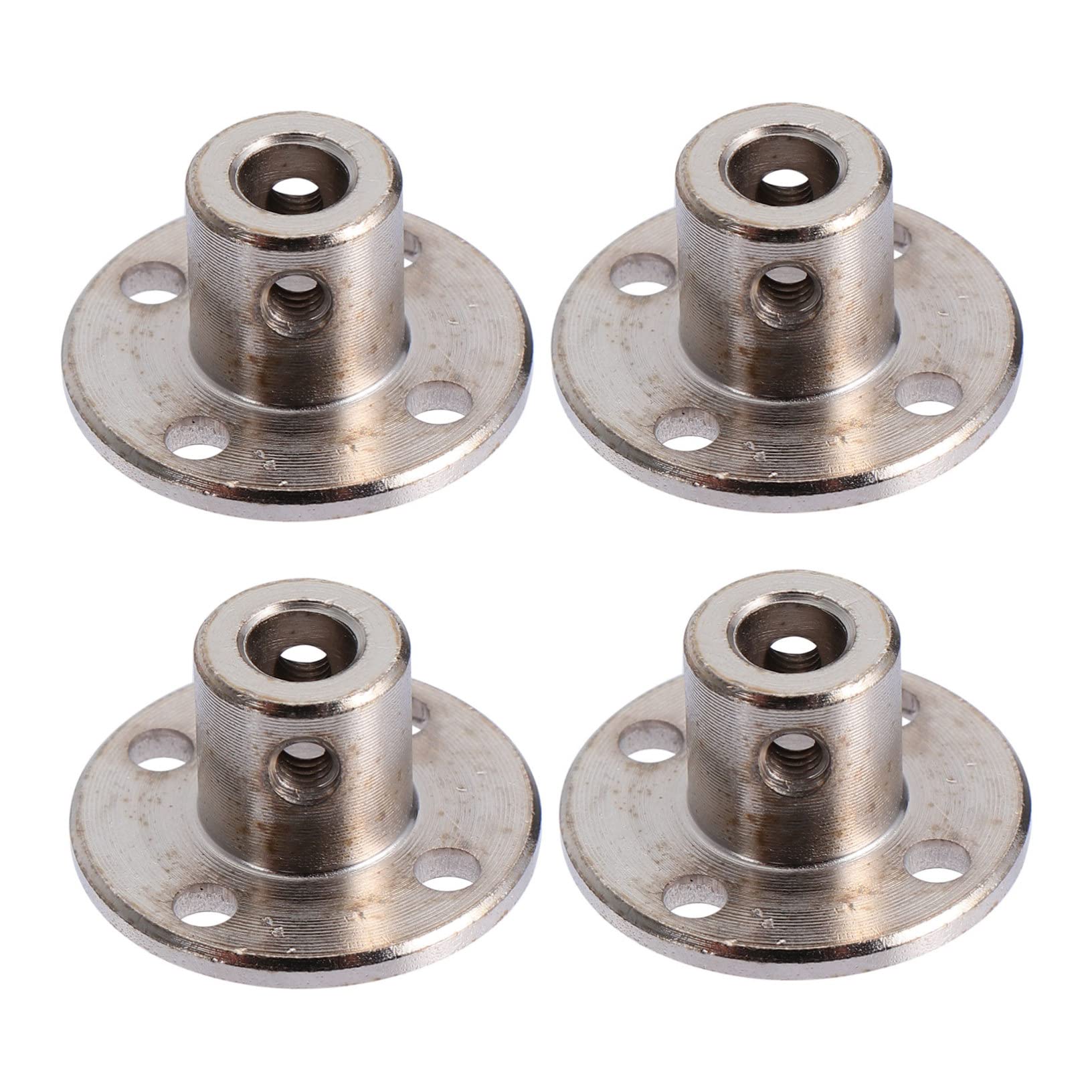 KICHOUSE 4 Pcs Motor Guide Shaft Coupling Flange Precision Guide Axis Clamp Fittings for Motors