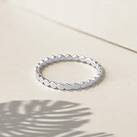 Vista 7 de Boma Anillo de plata esterlina con lunares