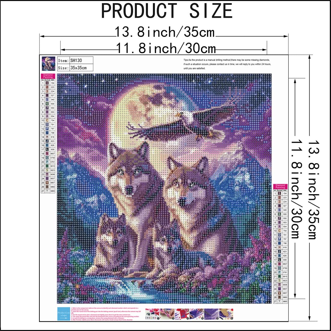 Amazon.com: SHICERNHJ 5D Eagle Diamond Painting Kits for Adults