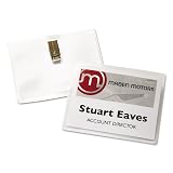 Avery Badge Holder Kit w/Laser/Inkjet Insert - AVE5384 – view 2