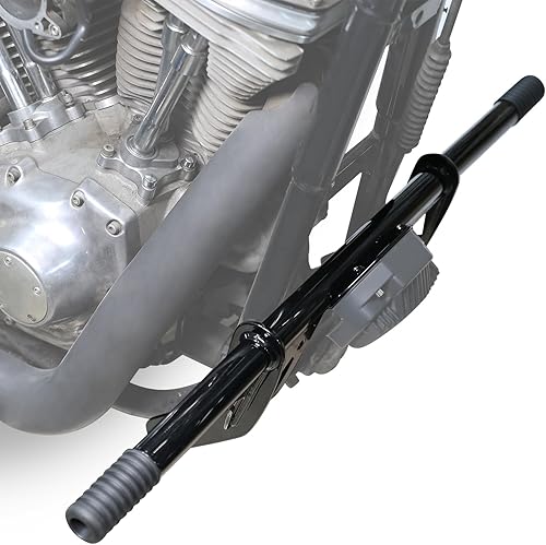 Miniatura 9 de TCT-MOTORPARTS Protector de barra de choque negra delantera para Harley 2006-2017 Dyna con control medio Fat BobLow Rider FXDLWide GlideStreet