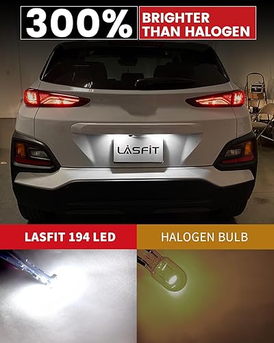 Miniatura 20 de LASFIT Bombilla LED roja 921 912, tercera luz de freno central de freno de montaje alto, Canbus sin errores T15 906 904 W16W, luz LED roja de 3ª Rojo