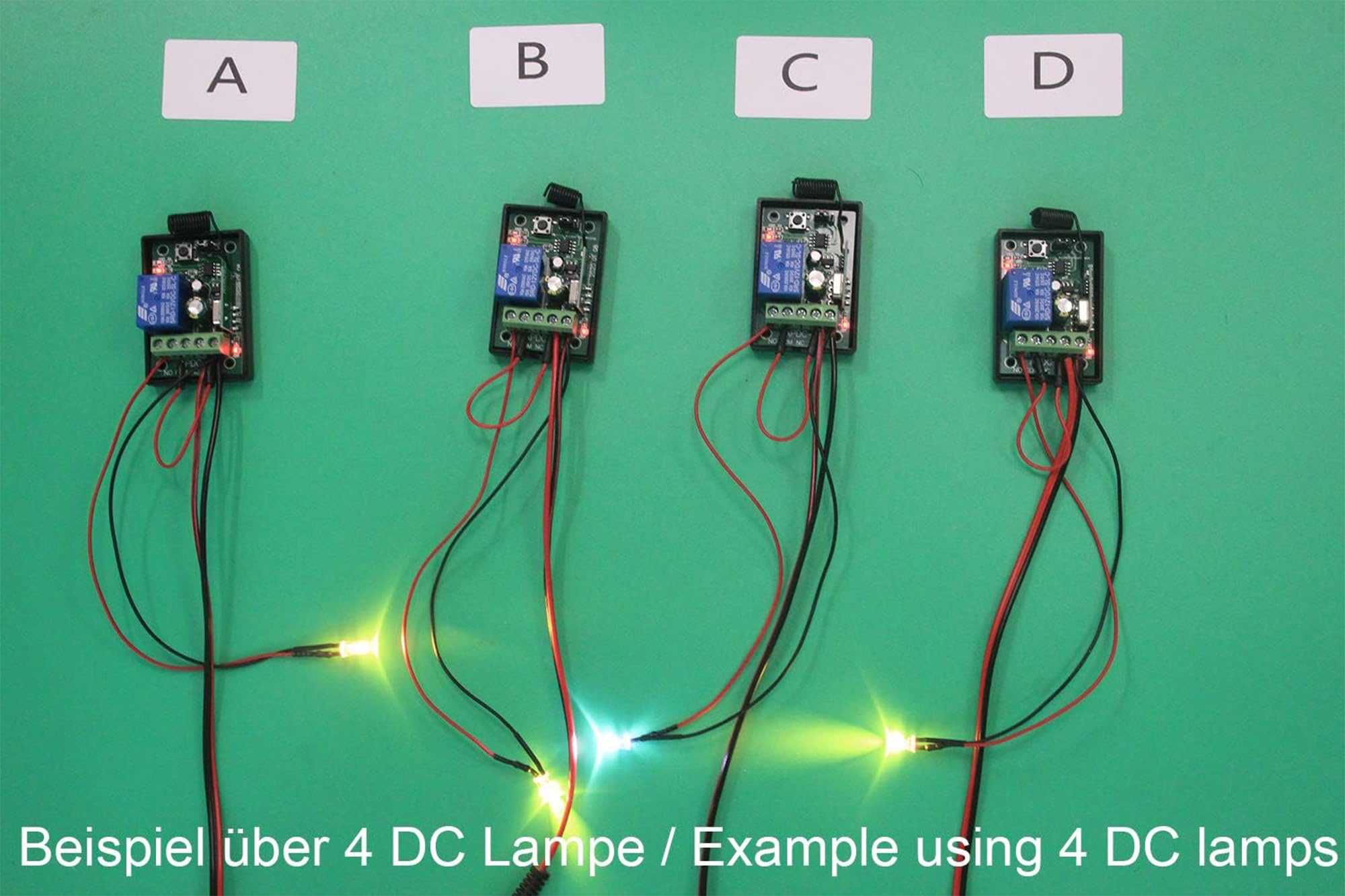 12 V, 24 V, 8 canales, 400 m, 500 m, alcance de larga distancia, RF, mando a distancia, interruptor de luz, receptor, sistema de mando a distancia para garaje, puerta, relé