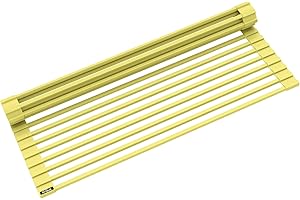 KRM-11YL Kore Multipurpose Over-Sink Roll-Up Dish Drying Rack and Colander