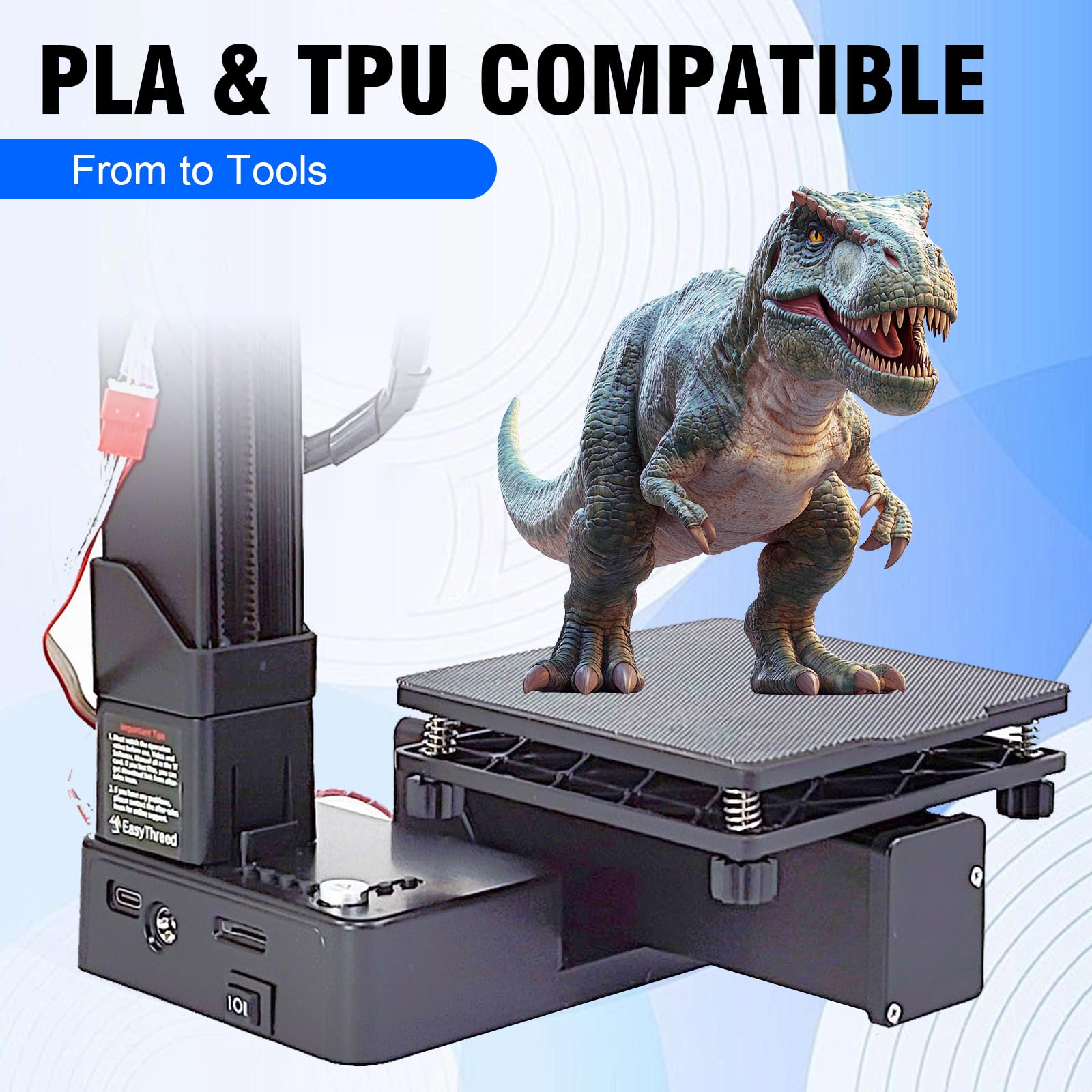 Amazon | EasyThreed 3Dプリンター K10 小型エントリーレベル 楽しい3D