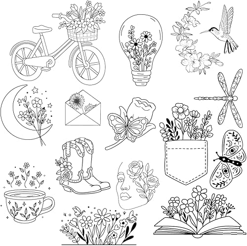 Patrones solubles en agua del bordado del arte de la flor en el estabilizador soluble en agua Sulky para el bordado de la mano