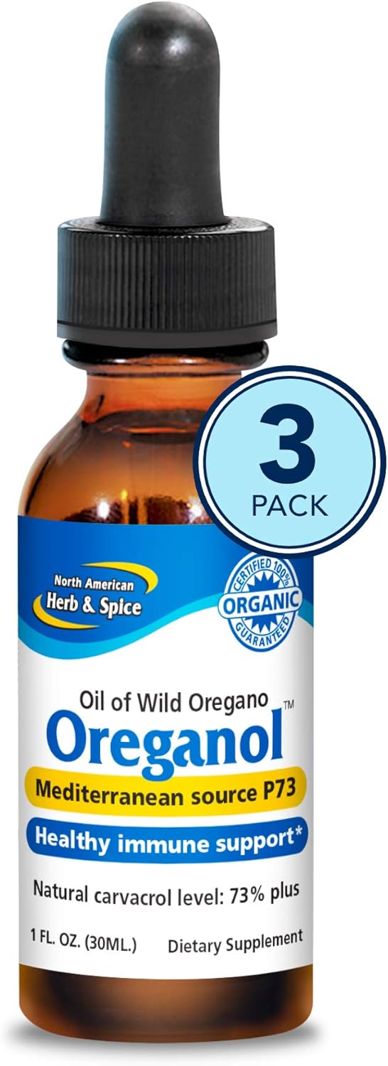 NORTH AMERICAN HERB & SPICE Oreganol P731 fl oz 3 Pack