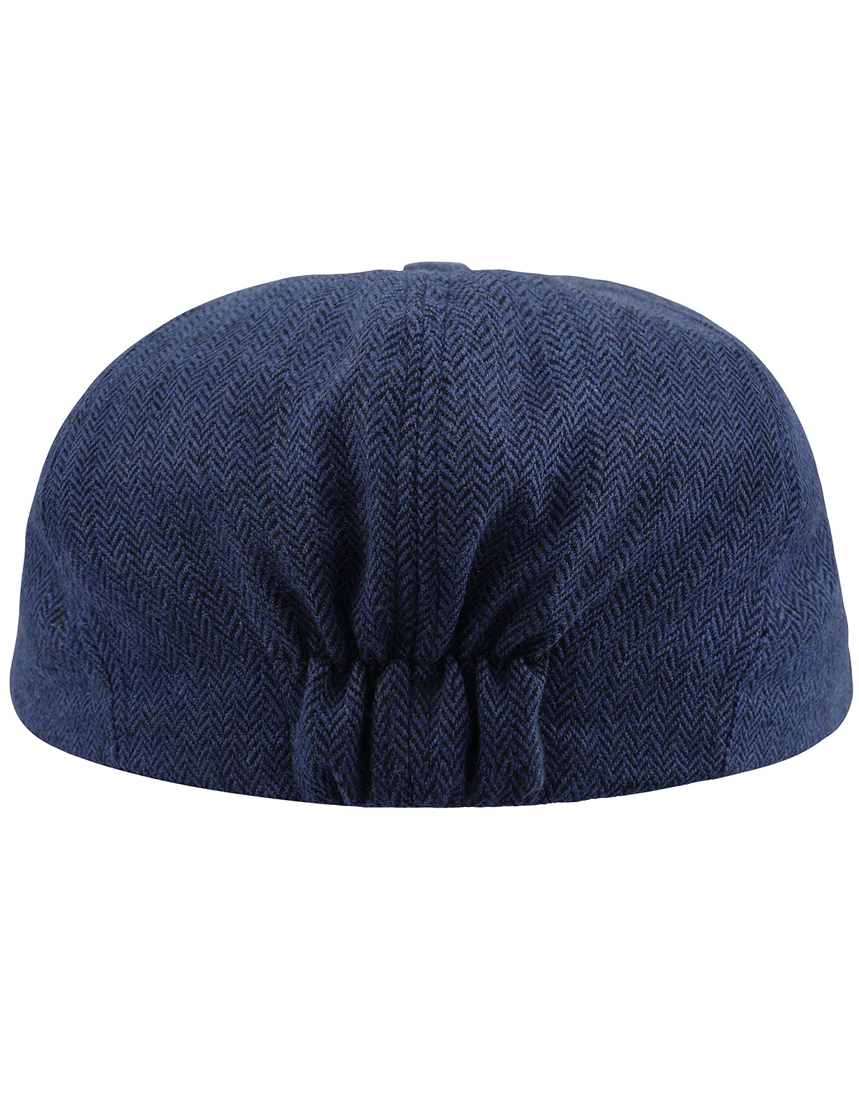 mintgreen Schiebermütze Kinder, Baby Jungen Fischgrät Tweed Schirmmütze Barett Newsboy Cap, Braun, 3 Monate - 8 Jahre