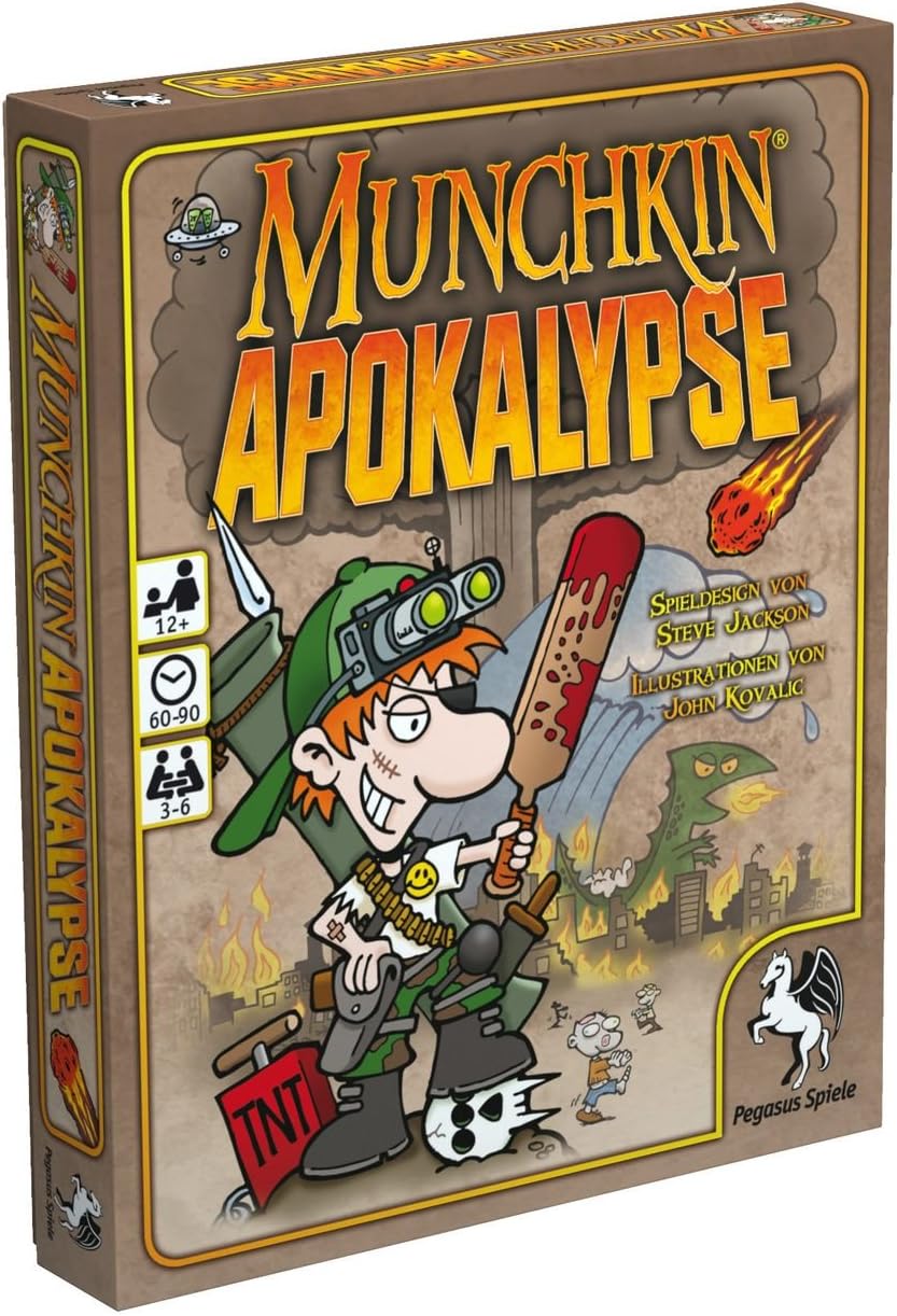 Pegasus Spiele 17240G – Munchkin Apocalypse