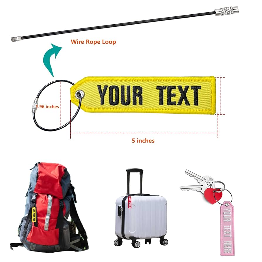 小物 fragment CUSTOM DOUBLE SIDED Luggage Tag Amazon.com: Personalized Luggage Tags, Customize Your Text