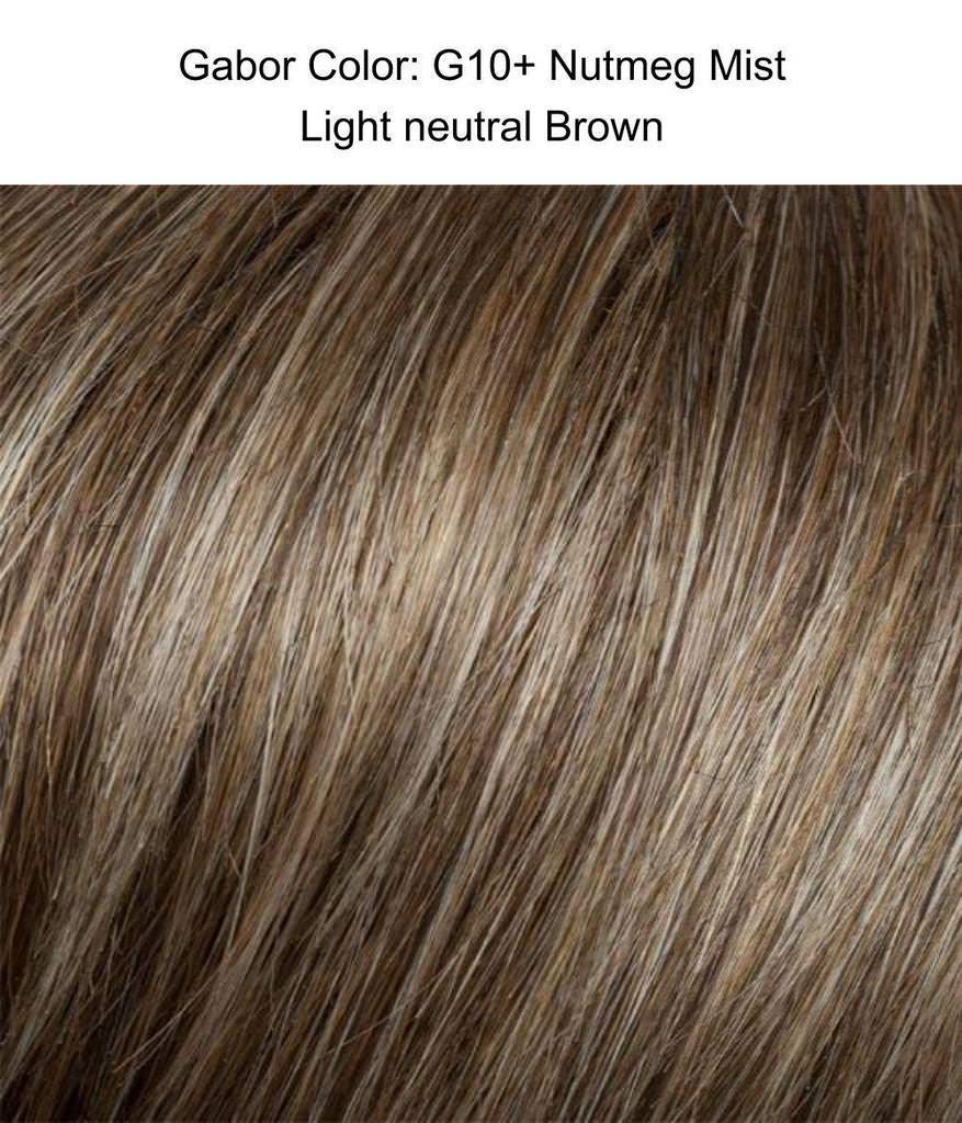 Gala Wig Color G27+ Ginger Mist - Gabor Wigs Short Shag Wavy Top Textured Layers Heat Friendly Synthetic Women's Capless Personal Fit Bundle with MaxWigs Hairloss Booklet