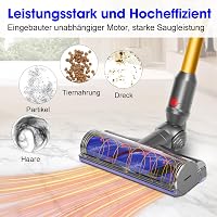 RUKHOOL Elektromos Padlófej Dyson V8 V10 V11 V15 Turbó Kefe Csere Alkatrész 4