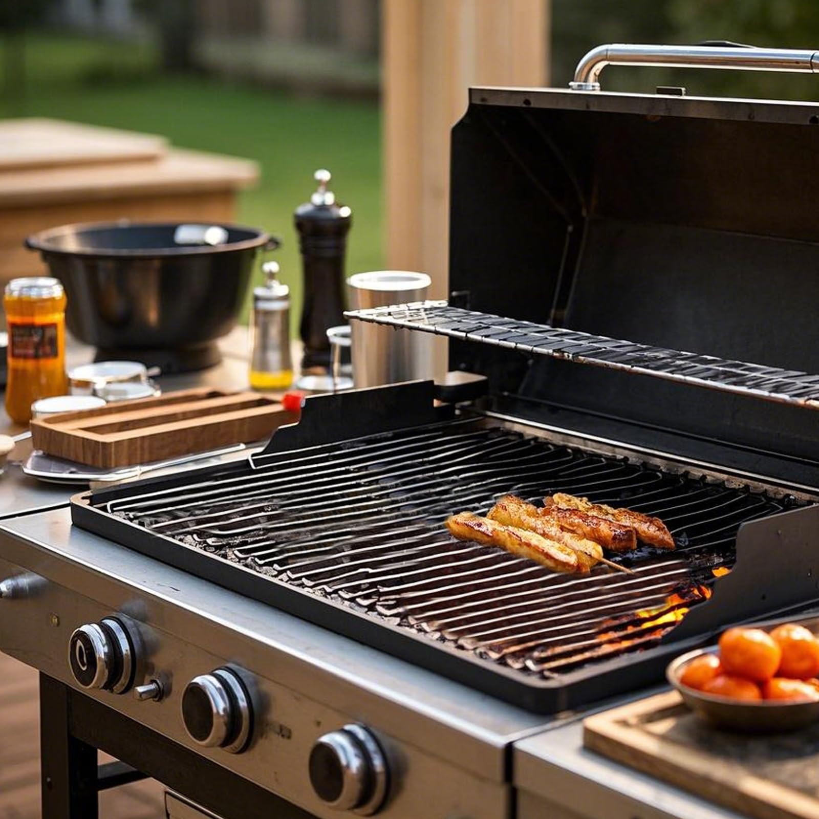Cepillo Limpiador de Parrillas de eléctrico, Herramienta de Limpieza inalámbrica para Altas temperaturas, limpiadores de Parrillas eléctricas para Barbacoa, Horno, Estufa, Cepillo de