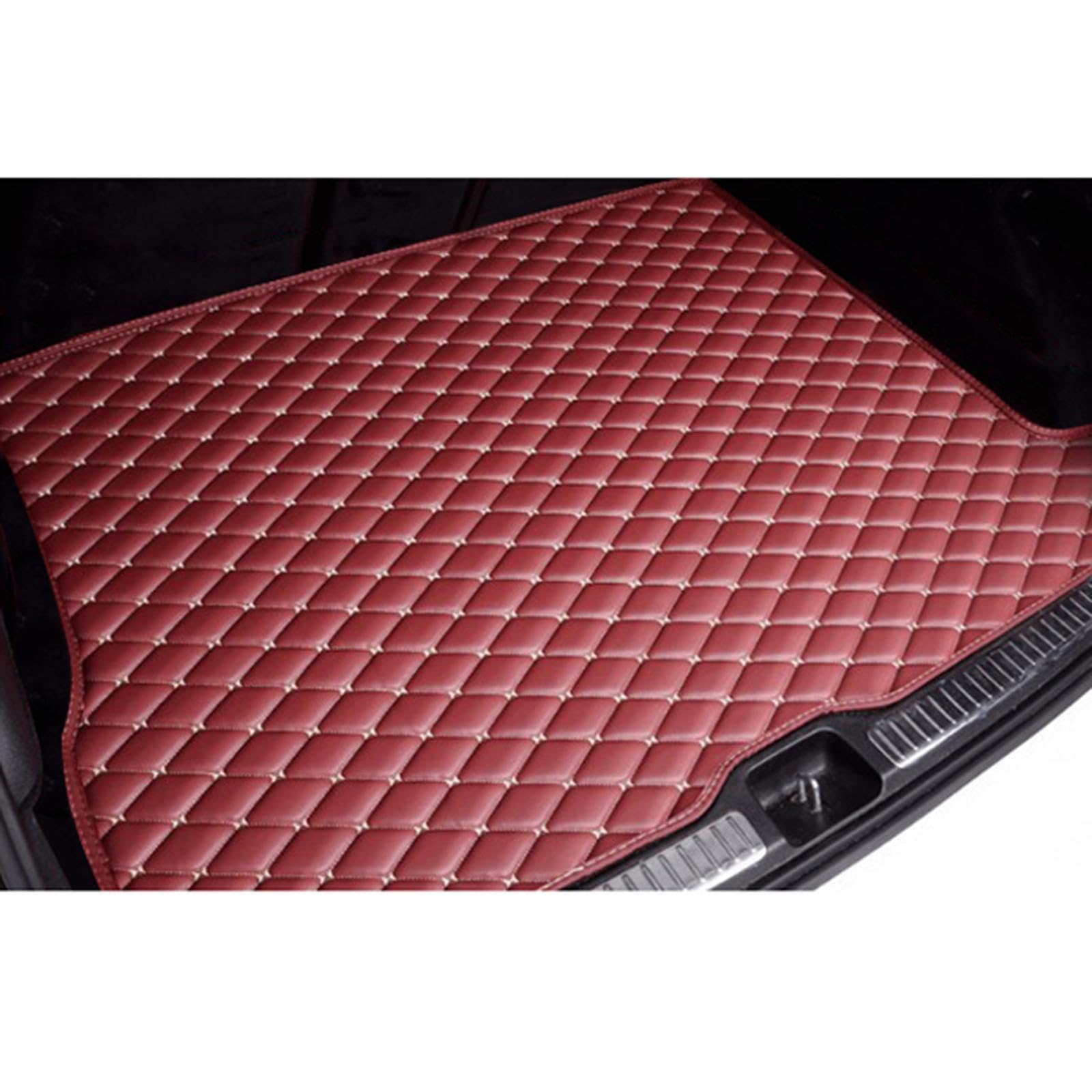 Custom Fit Rear Cargo Liner For VW Touareg 2011-2018 – Black Waterproof Trunk Mat By JDMax