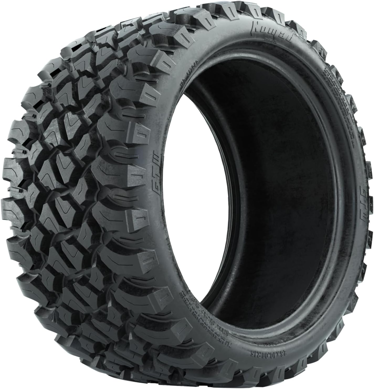 GTW Nomad 23 Inch All Terrain Radial Golf Cart Tire | 23x10-R14 | Steel Belted Radial Construction | Lift Kit Required | Universal Fitment for 14 Inch Wheels