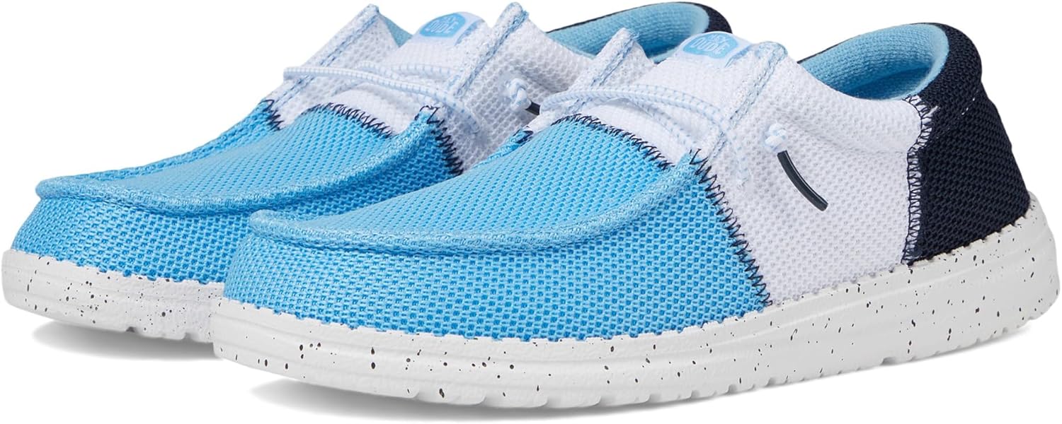 Hey Dude Boys Wally Tri Varsity - Breathable Mesh Comfort