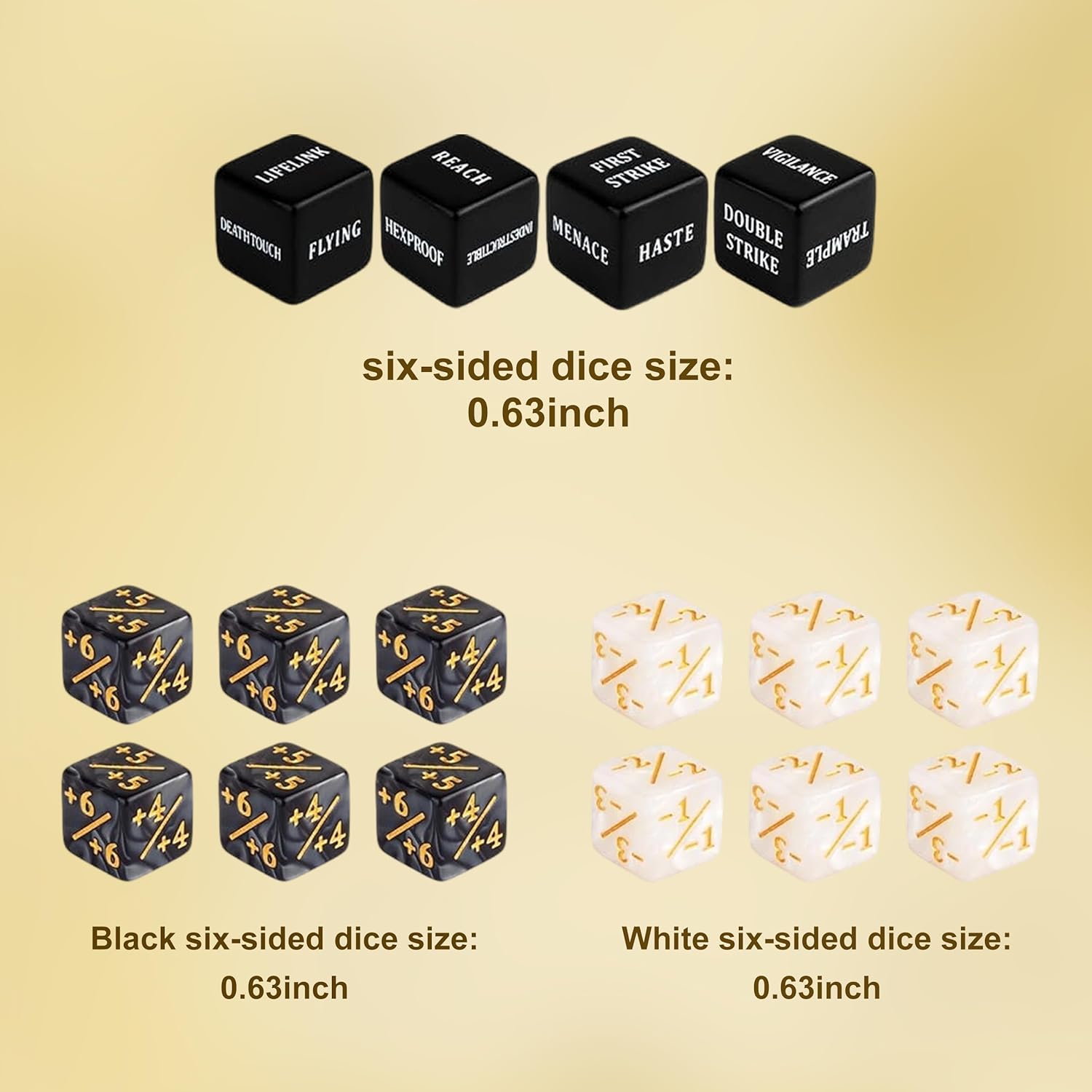 Ultimate TCG Battle Set: Stitched Playmat (24"x14") + 16 Dice + Carry Bag – 3-in-1 Non-Slip Rubber Commander Mat Compatible with MTG – Portable 2mm Fantasy Map Game Pad (MAP1, LOTR Series)