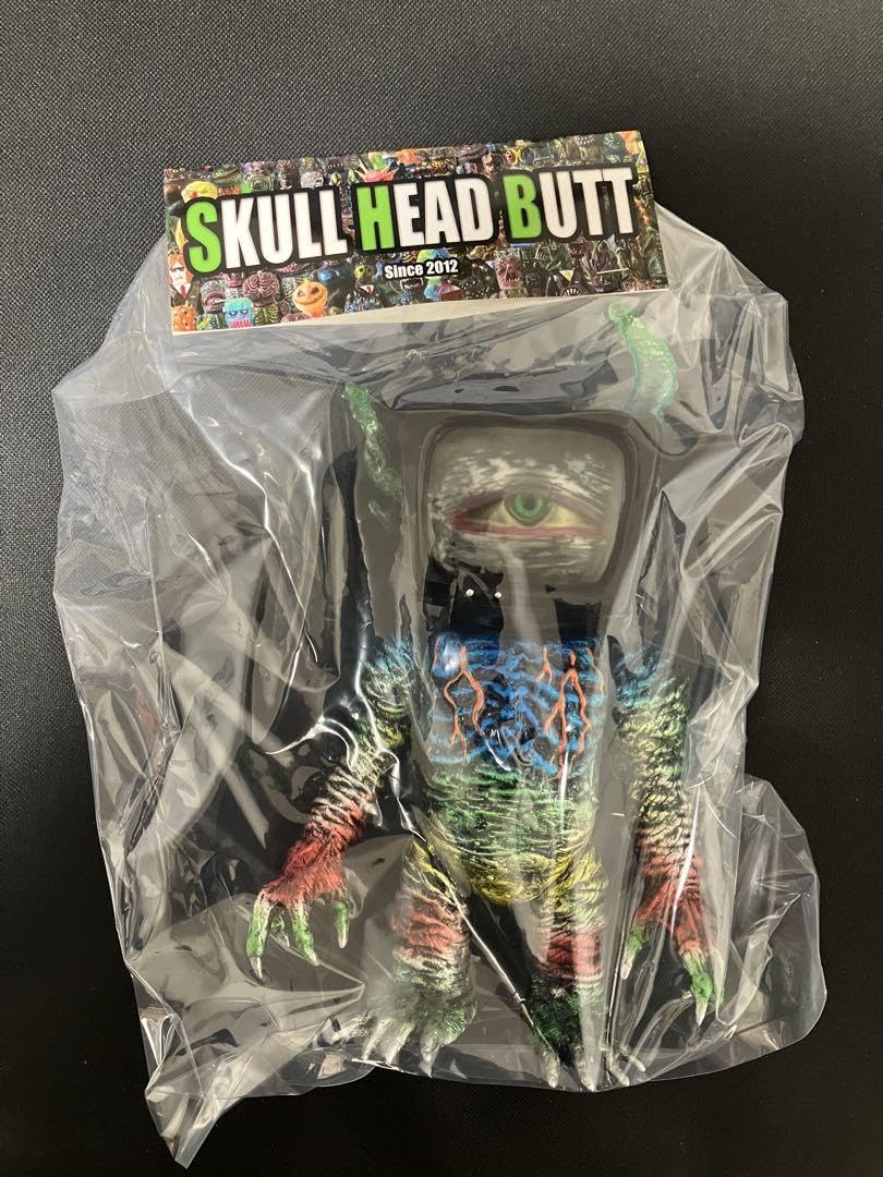 【新品未開封】スカルヘッドバット　マーミット　バーガーX ソフビ バーガーX スカルヘッドバット ソフビ | MARMIT