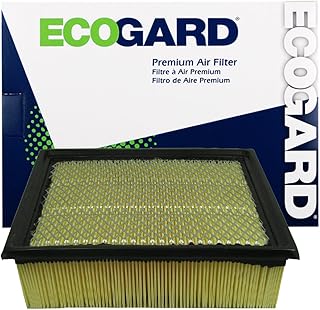 ECOGARD XA5642 Premium Engine Air Filter Fits Ford F-150 3.5L 2011-2021, F-150 5.0L 2011-2021, F-150 2.7L 2015-2020, F-250 Super Duty 6.2L 2011-2016, F-150 5.4L 2009-2010, Expedition 5.4L 2007-2014