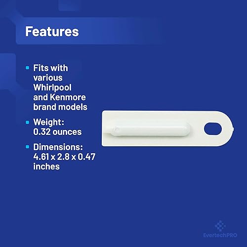 Miniatura 4 de EvertechPRO 3392519 Fusible térmico del secador para el secador de hidromasaje 2986 3388651 694511 80005