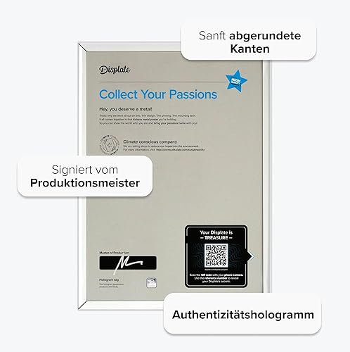 Miniatura 4 de Displate Póster de metal oficial Cyberpunk 2077, montaje magnético, incluye obras de arte modernas para decoración de pared, estilo neomilitarismo,