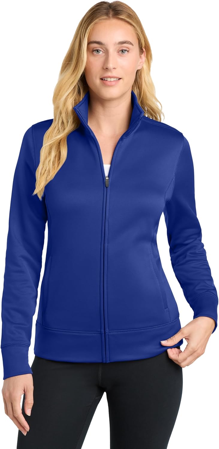 SPORT-TEK Women's Sport-Wick Fleece Full Zip Jacket