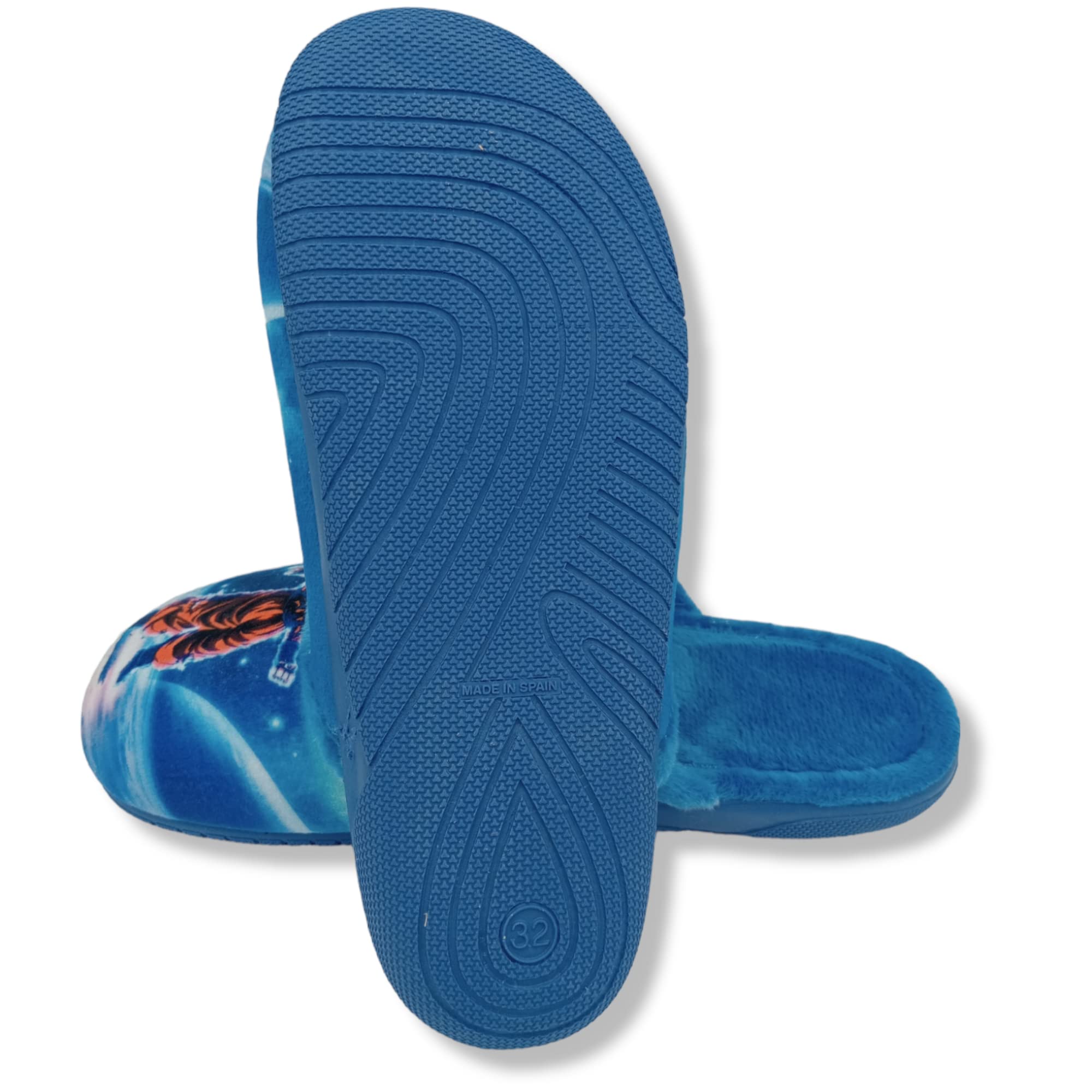 Scarpe da soggiorno a casa per bambino - Chinella scoppiettata - Comfort - Suola in gomma antiscivolo
