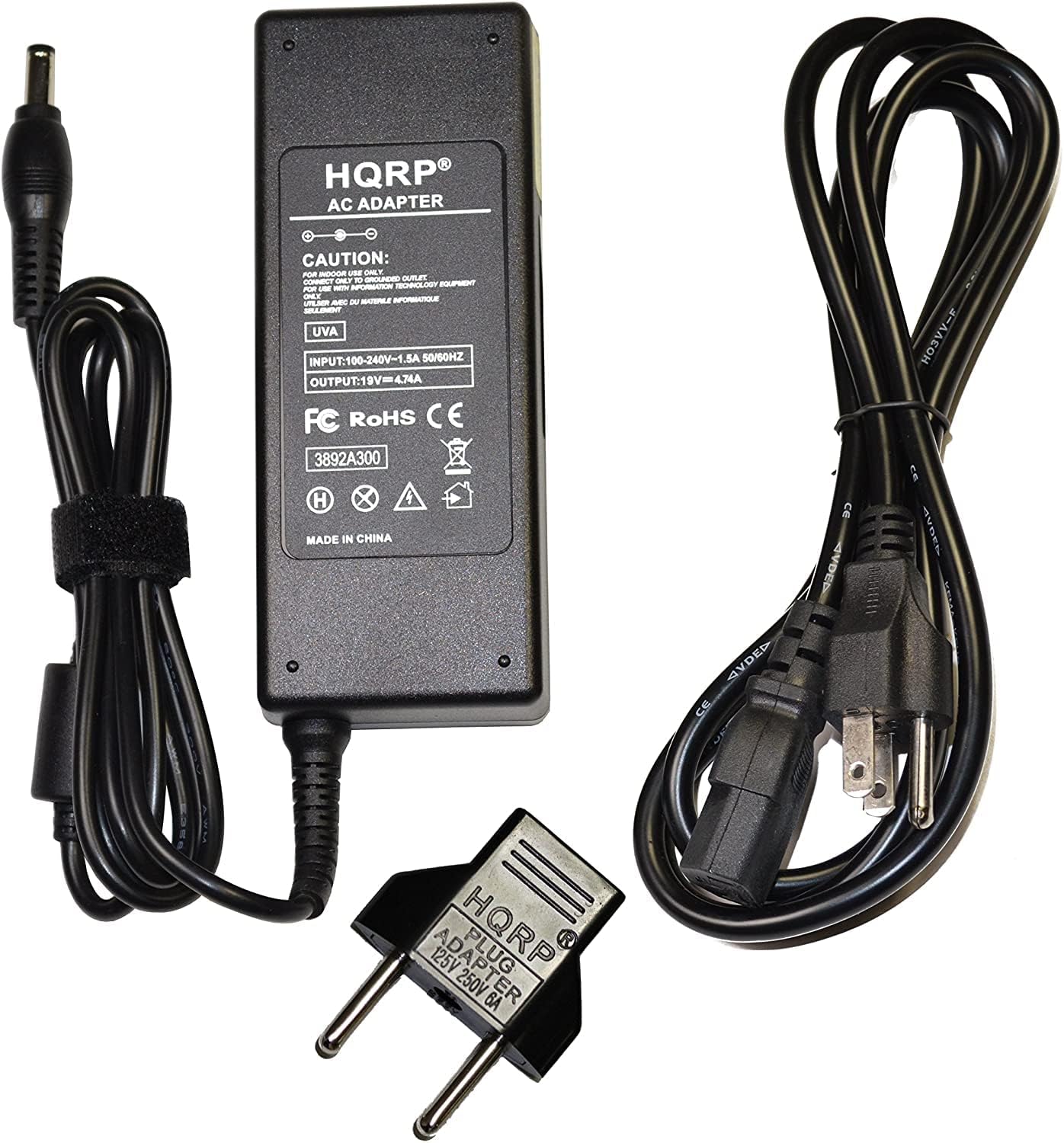 HQRP AC Power Adapter Compatible with Intel NUC Kit NUC8i3CYS; Intel
