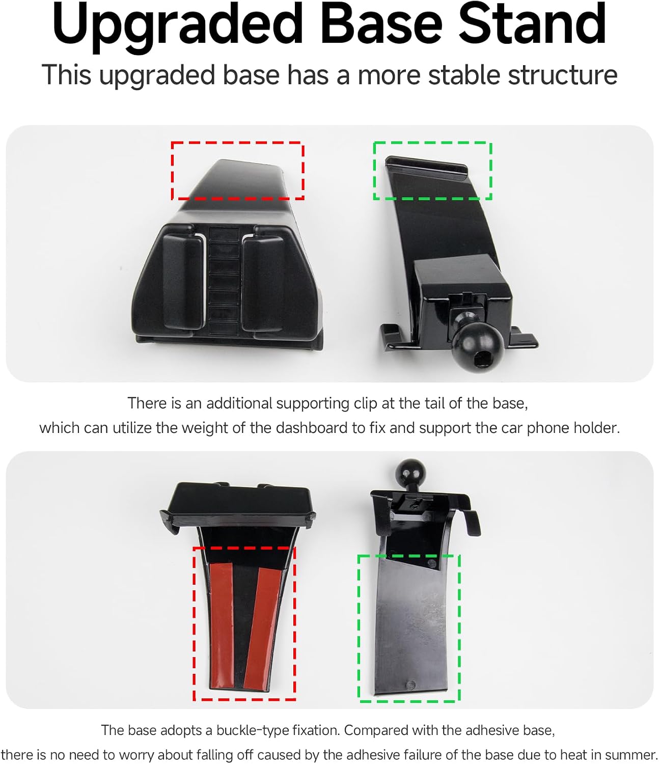 Qi2.2 Max 25W Fast Wireless Car Charger Phone Holder for 2014-2019 Toyota Highlander Accessories, 360° Rotation Phone Mount Compatible with MagSafe, Does Not Affect Air Vent