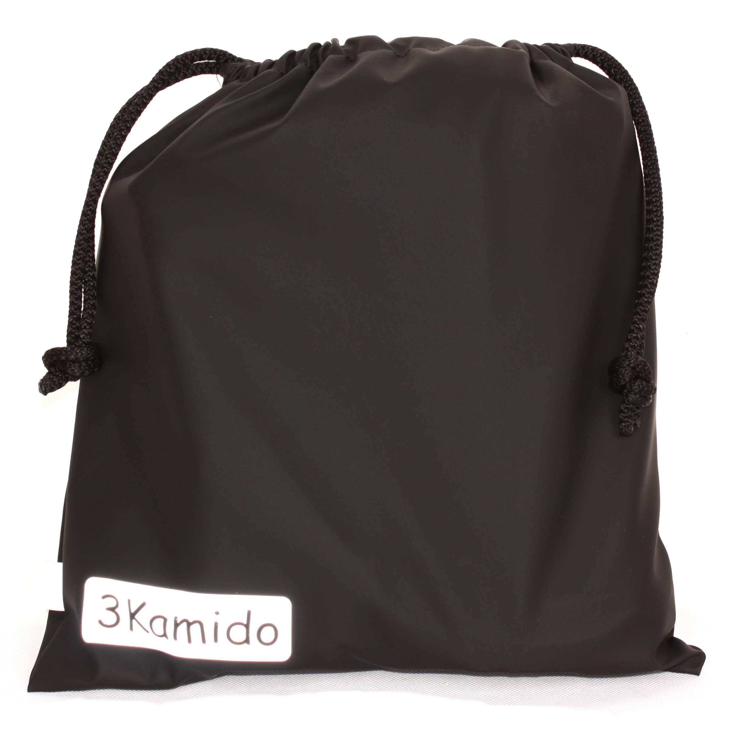 Jeunesse Cuissardes, Bottes de pêche, Waders 36 37 38 39 EU, avec Sac de Transport, (38, Noir)