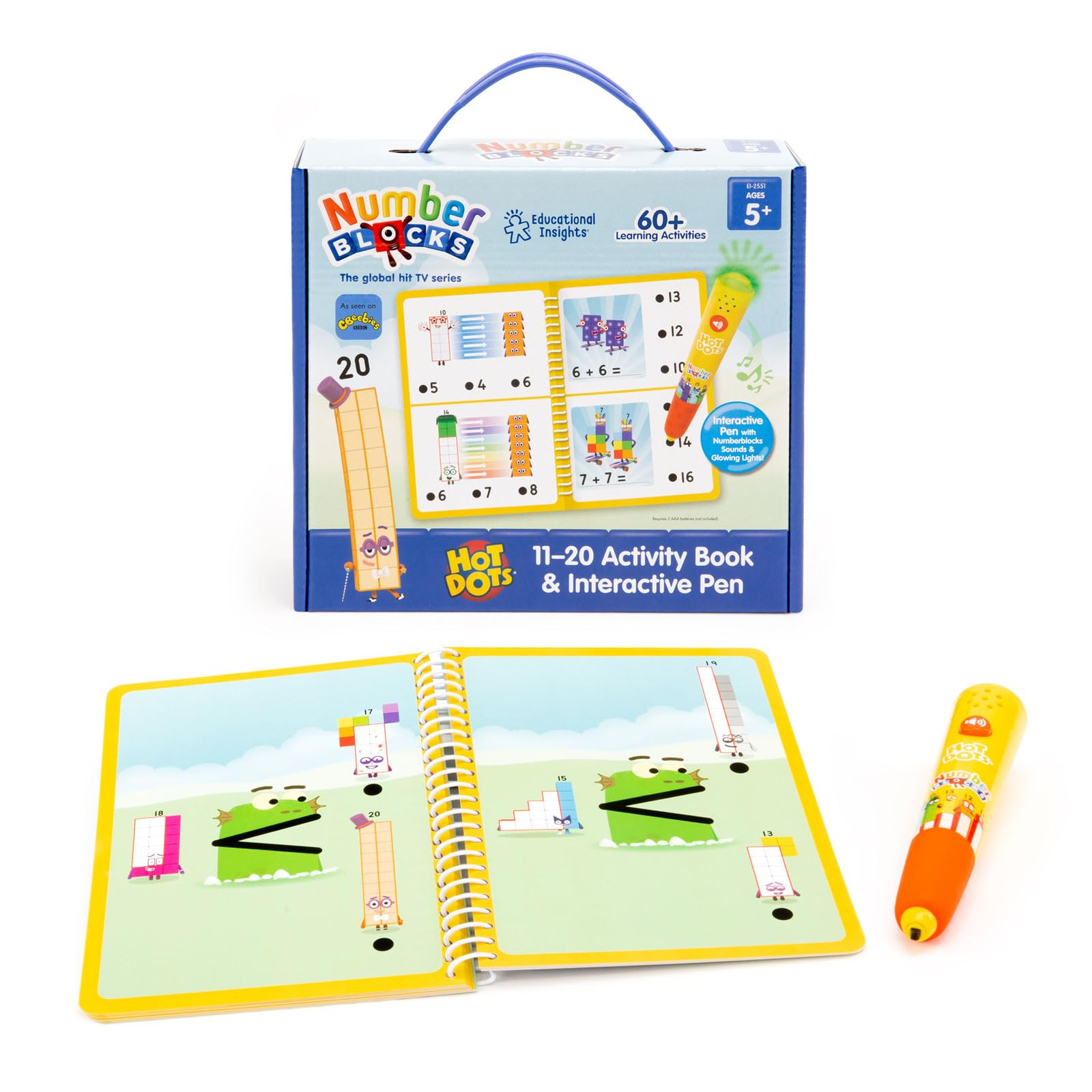 Amazon.co.jp: Numberblocks ナンバーブロックス 11-20 アクティビティ