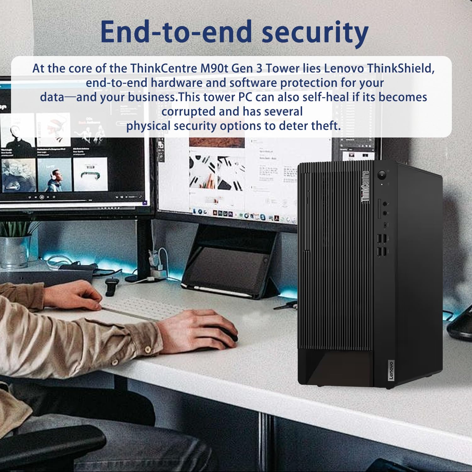 Amazon.com: Lenovo ThinkCentre M90t G3 Business Tower Desktop