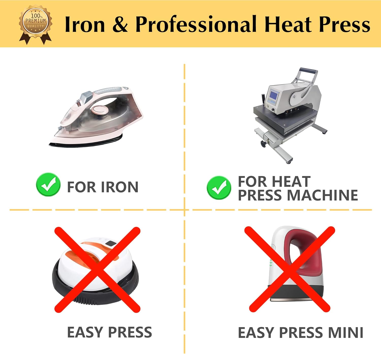 TransOurDream Iron on Heat Transfer Paper for Light Fabric (100 Sheets, 8.5x11) Iron-on Transfers Paper for White and Light T-Shirts Printable Heat Transfer Vinyl for Inkjet Printer (TRANS-L1-1-100)