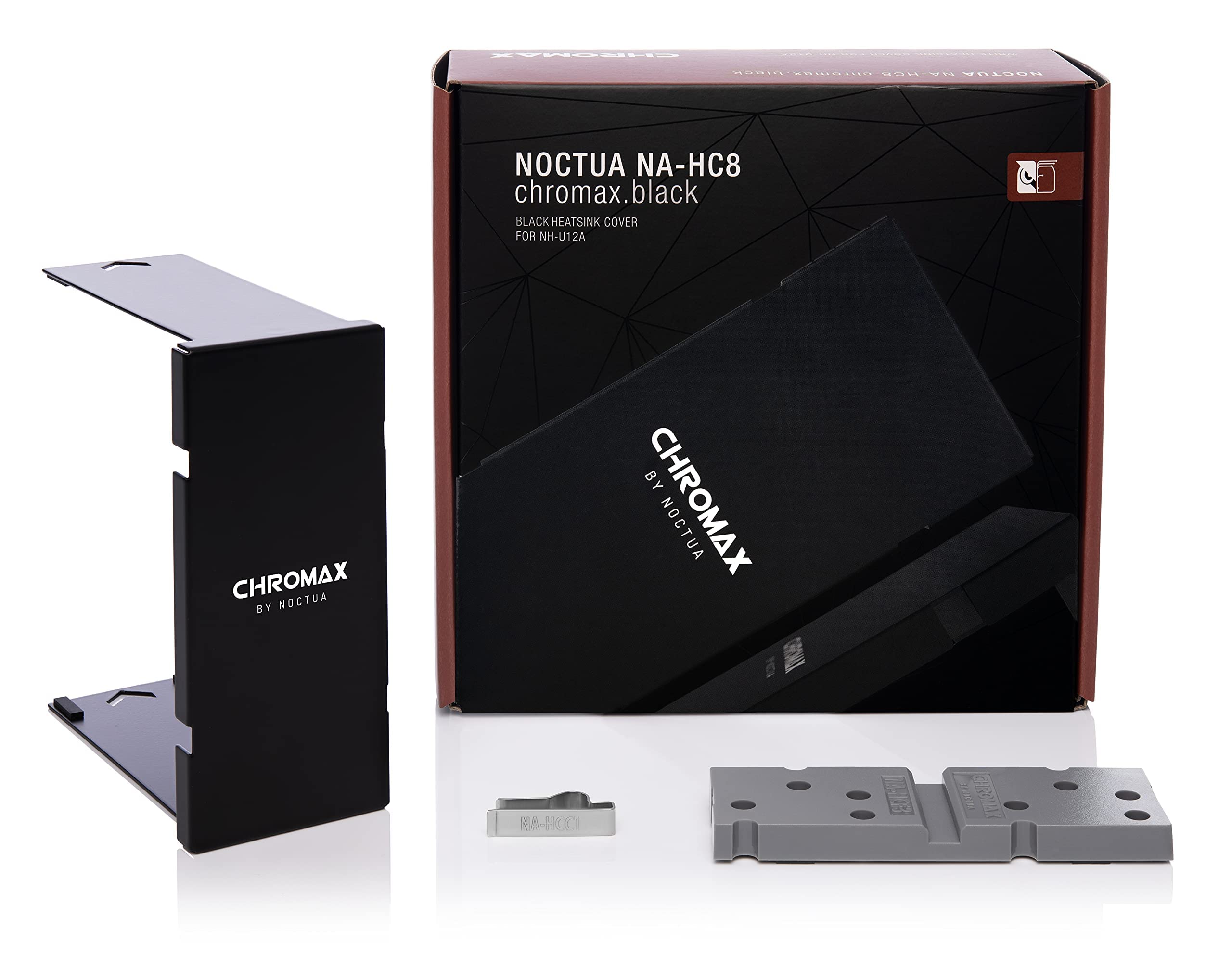 Noctua (ノクチュア) NH-U12A chromax.black納品書付 オールブラックのプレミアムCPUクーラー、Nocuta「NH-U12A