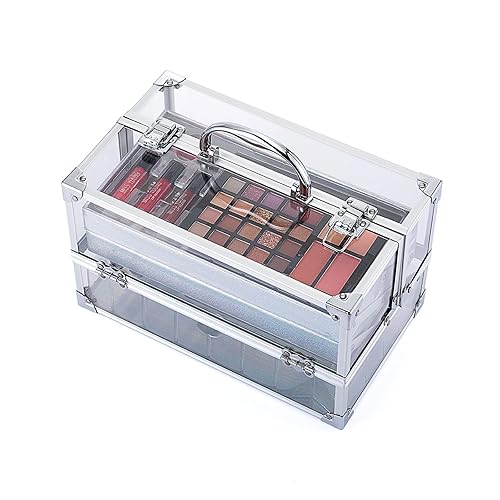 Miniatura 9 de Pure Vie Juego de regalo de maquillaje de vacaciones todo en uno, kit de maquillaje completo esencial para mujeres, incluye colorido altamente