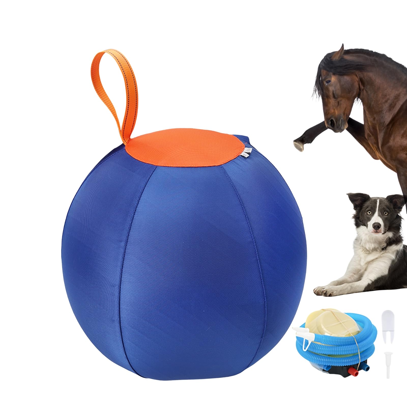 Balle de troupeau pour chiens anti-crevaison grand ballon double couche 45cm