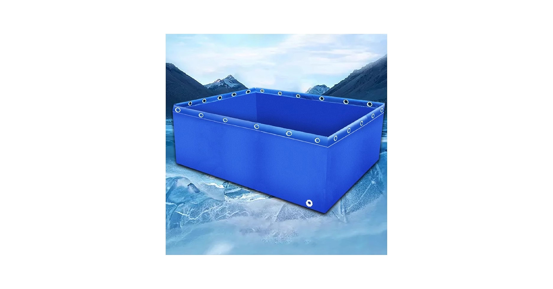 大型プラスチックタンク 排水ホース付き　種もみ浸種 大型プラスチックタンク 排水ホース付き種もみ浸種